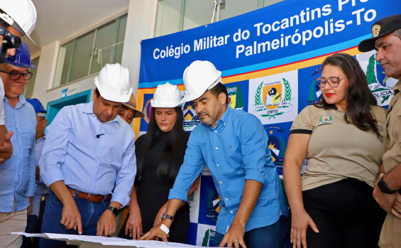 Governador Wanderlei Barbosa inaugura obras das unidades da Polícia Militar de Arraias e Palmeirópolis 