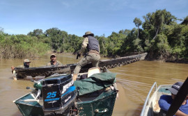 Operação Malha Fina do Naturatins recolhe cerca de 3 mil metros de redes de pesca
