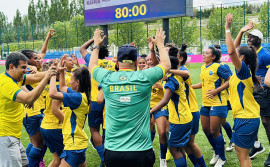 Equipe feminina de futebol do Tocantins goleia a Nigéria e segue para a semifinal no Campeonato Mundial Escolar