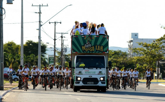 Detran/TO realiza 3º Passeio Ciclístico para alertar sobre a importância da segurança e do respeito no trânsito