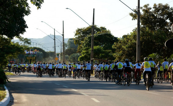 Detran/TO realiza 3° Passeio Ciclístico para alertar sobre a importância da segurança e do respeito no trânsito