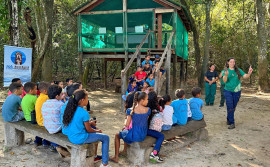 Naturatins promove atividades educativas no Parque Estadual do Cantão em alusão ao Dia Mundial das Lontras
