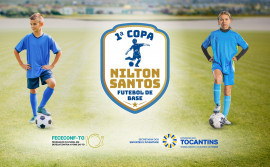 Governo do Tocantins abre inscrições para a 1ª Copa Nilton Santos de Futebol de Base

