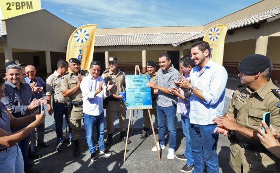 Governador Wanderlei Barbosa inaugura Comando Regional de Policiamento e base da Força Tática em Araguaína para atender mais de 40 municípios