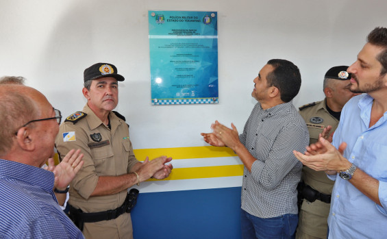 Governador Wanderlei Barbosa inaugura Comando Regional de Policiamento e base da Força Tática em Araguaína para atender mais de 40 municípios