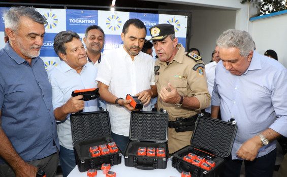 Em Paraíso do Tocantins, governador Wanderlei Barbosa inaugura sede do Comando Regional de Policiamento