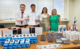 SES-TO recebe equipamentos eletrônicos da Receita Federal

 

