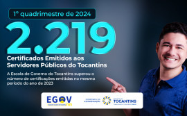 Secad emite mais de 2 mil certificados da Escola de Governo para servidores no 1º quadrimestre de 2024
