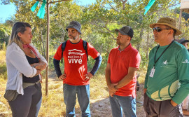 Pesquisa financiada pelo Governo do Tocantins inicia mapeamento no Monumento Natural das Árvores Fossilizadas
