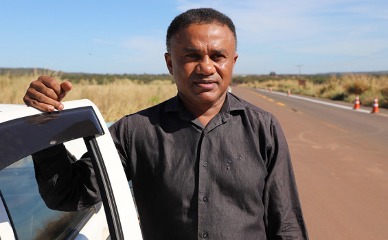 Em Campos Lindos, governador Wanderlei Barbosa inaugura 33 km de pavimentação na TO-020 que impulsionará o agronegócio da região 