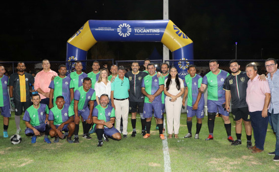 Em Tocantínia, governador Wanderlei Barbosa inaugura Complexo Poliesportivo que recebeu R$ 2 milhões do Estado