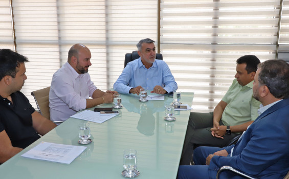 Governador em exercício, Amélio Cayres, recebe visitas institucionais para aprovação de lei para piscicultura e encaminhamento de projetos 