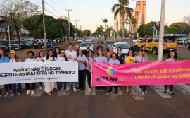 Governo do Tocantins realiza campanha de conscientização contra o assédio às mulheres no trânsito
