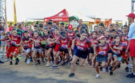 Governo do Tocantins reúne centenas de famílias para 1ª edição da Corridinha do Fogo