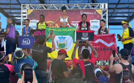Detran Tocantins participa da 17ª edição da Corrida do Fogo e oferta serviços aos atletas da competição 