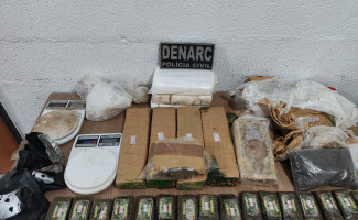 Em Paraíso do Tocantins, Polícia Civil estoura centro de distribuição de drogas e apreende mais de R$ 300 mil em entorpecentes