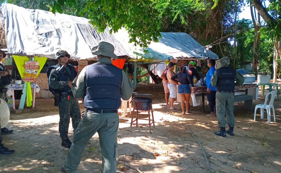 Naturatins realiza ações de fiscalização e educação ambiental durante temporada de praia