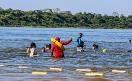 Com atuação do Corpo de Bombeiros, primeiro final de semana da Temporada de Praia 2024 é tranquilo no Tocantins