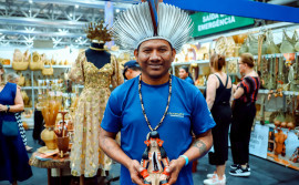 Artesãos selecionados pelo Governo do Tocantins expõem peças a compradores nacionais e internacionais