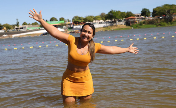 Em Araguacema, tradicional Praia da Gaivota recebe turistas em estrutura organizada com investimento do Governo do Tocantins