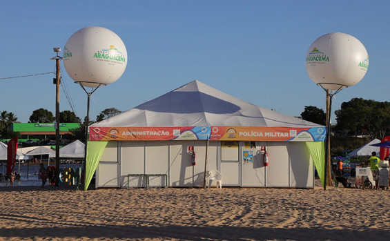 Em Araguacema, tradicional Praia da Gaivota recebe turistas em estrutura organizada com investimento do Governo do Tocantins