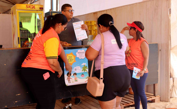 Governo do Tocantins realiza a campanha “Neste verão, não desvie o olhar!