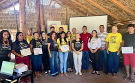 Contemplado pelo Governo do Tocantins, projeto tem evento de encerramento em aldeia Xerente