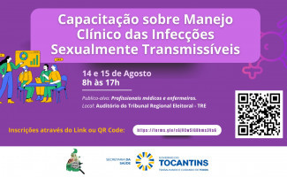 Inscrições abertas para capacitação em manejo clínico das Infecções Sexualmente Transmissíveis 
