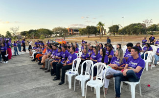Em apoio à Secretaria da Mulher, Segurança Pública participa de caminhada de conscientização à violência doméstica e familiar