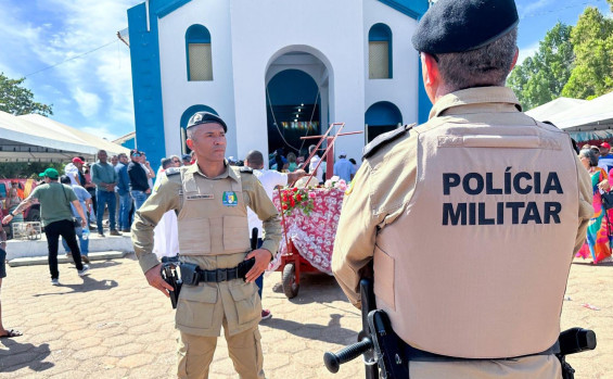 Polícia Militar do Tocantins reforça segurança de fiéis com a 