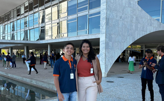 Estudante da rede estadual representa o Tocantins no programa Jovem Senador 2024, em Brasília 