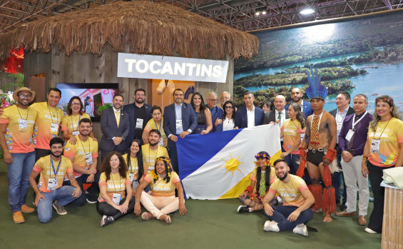 Governador Wanderlei Barbosa exalta potencial turístico do Tocantins durante visita ao Salão do Turismo no Rio de Janeiro 