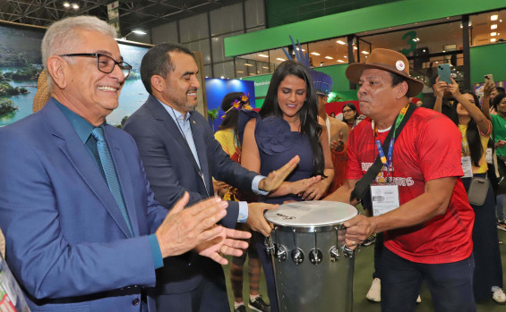 Governador Wanderlei Barbosa exalta potencial turístico do Tocantins durante visita ao Salão do Turismo no Rio de Janeiro 