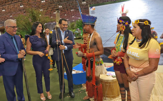 Governador Wanderlei Barbosa exalta potencial turístico do Tocantins durante visita ao Salão do Turismo no Rio de Janeiro 