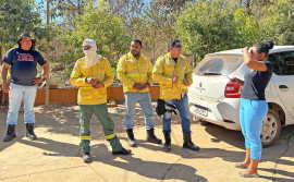 Naturatins participa do Dia "D" de prevenção e combate às queimadas em Taquaruçu
