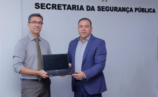 Segurança Pública entrega notebooks para modernização dos processos no Conselho Superior da Polícia Civil do Tocantins