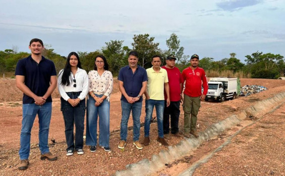 No Dia de Combate à Poluição, Secretaria do Meio Ambiente visita aterro sanitário de Dois Irmãos, dentro da estratégia Lixão Zero no Tocantins