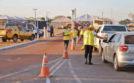 Detran/TO garante segurança viária durante festividades da Romaria do Senhor do Bonfim

