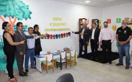 Governo do Tocantins oferece espaço lúdico na Unidade Penal de Araguatins para visita dos filhos a custodiados 
