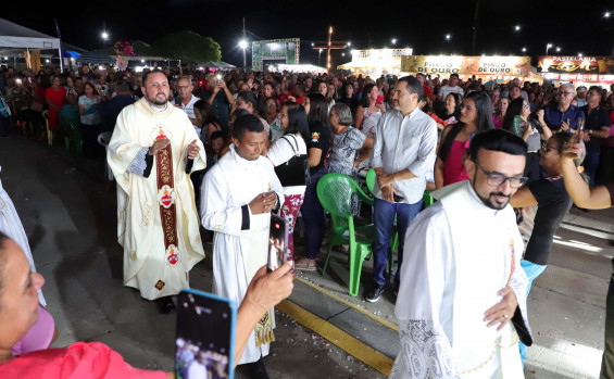 Governador Wanderlei Barbosa reforça a importância das tradições religiosas no encerramento da 45ª Romaria do Senhor do Bonfim em Tabocão