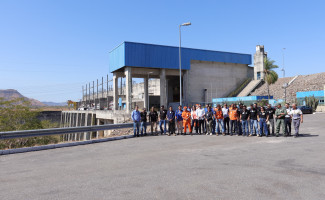 Forças de Segurança do Tocantins realizam visita técnica na Usina Hidrelétrica de Lajeado para avaliação de prevenção de desastres ambientais 