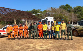 Governo do Tocantins mobiliza força-tarefa para combater incêndio florestal no Parque Estadual do Cantão