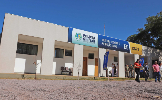 Governo do Tocantins entrega obras de Complexo Esportivo e novo bloco de saúde no Comando-Geral da Polícia Militar do Estado