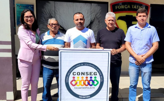 Conselho Comunitário de Segurança Pública em Tocantinópolis recebe mais de R$ 7 mil para investir em equipamentos de informática 