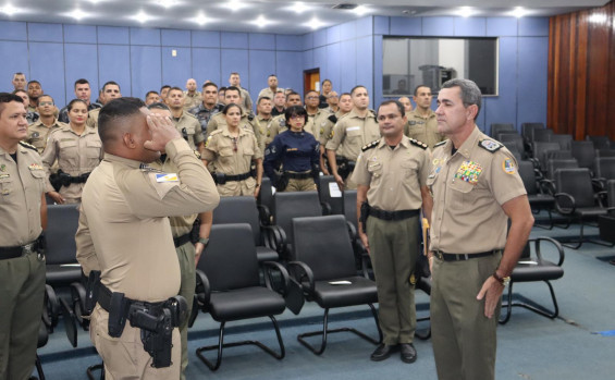 Polícia Militar realiza aula inaugural do Curso de Aperfeiçoamento de Praças 2024 