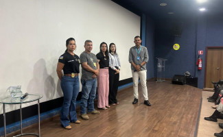 Em Gurupi, 9ª DEAMV realiza palestra preventiva sobre assédio e violência doméstica e familiar para funcionários da Energisa