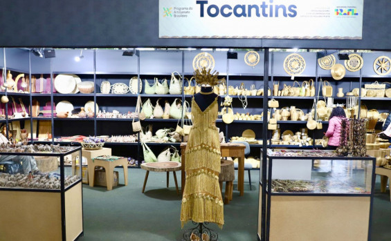 Governo do Estado apresenta diversidade do artesanato tocantinense em feira nacional