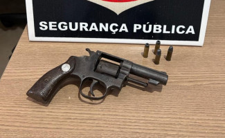 Em Paraíso, Polícia Civil prende homem por posse ilegal de arma de fogo
