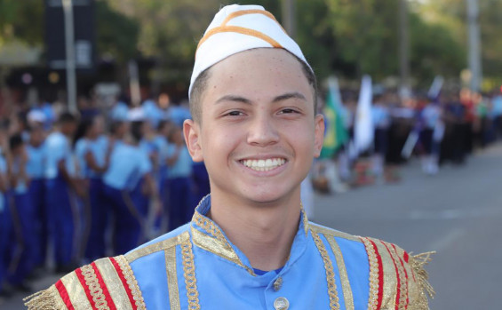 Governador Wanderlei Barbosa participa do desfile cívico que celebra os 202 anos da Independência do Brasil, neste sábado, 7