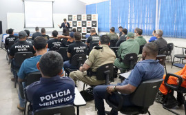 Forças de Segurança participam de curso sobre aeronave remotamente pilotada

